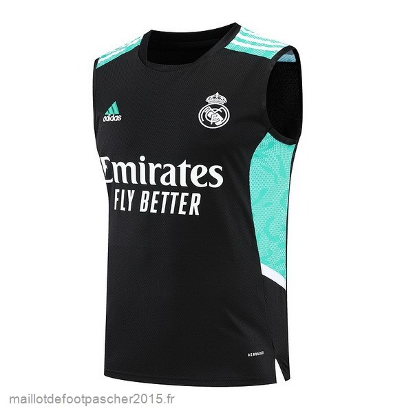 Maillot Foot Achat Maillot Sans Manches Real Madrid 2022 2023 Noir Vert