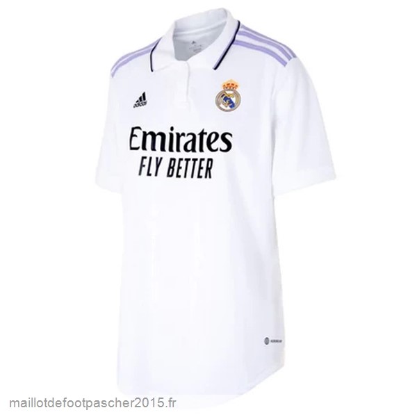 Maillot Foot Achat Domicile Maillot Femme Real Madrid 2022 2023 Blanc