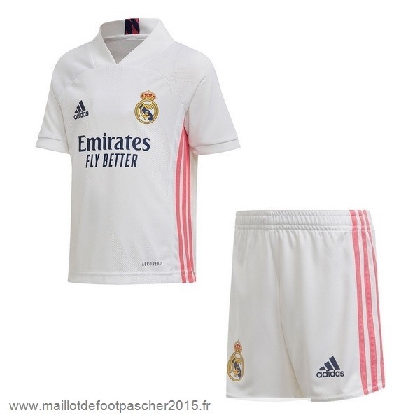 Maillot Foot Achat Domicile Conjunto De Enfant Real Madrid 2020 2021 Blanc