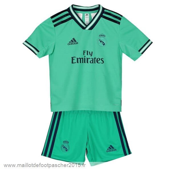 Maillot Foot Achat Third Conjunto De Enfant Real Madrid 2019 2020 Vert