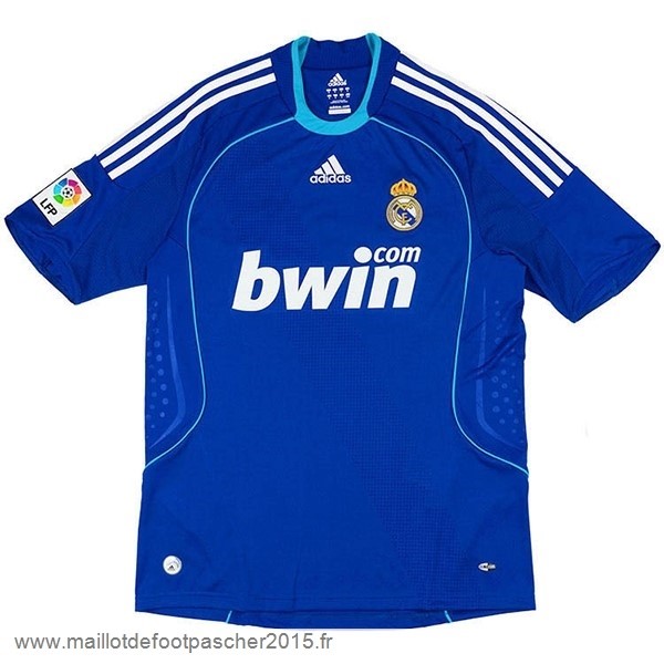 Maillot Foot Achat Exterieur Maillot Real Madrid Rétro 2008 2009 Bleu