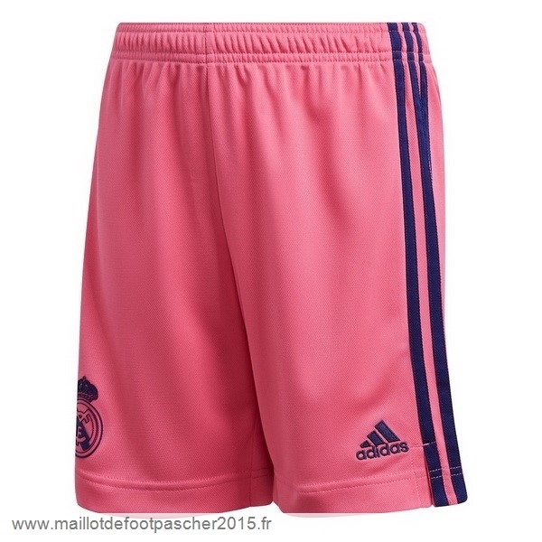 Maillot Foot Achat Exterieur Pantalon Real Madrid 2020 2021 Rose