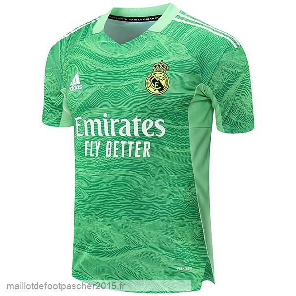 Maillot Foot Achat Thailande Maillot Gardien Real Madrid 21 22 Vert