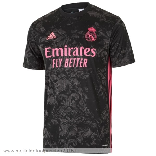 Maillot Foot Achat Third Maillot Real Madrid 2020 2021 Noir