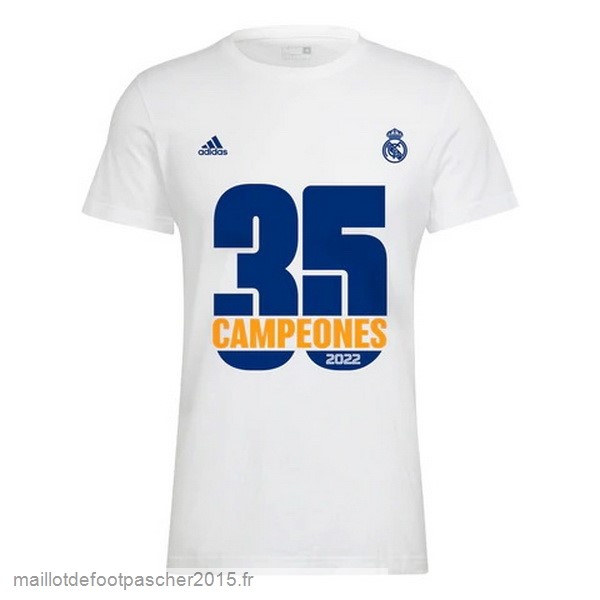 Maillot Foot Achat Édition commémorative Maillot Real Madrid 2022 Blanc