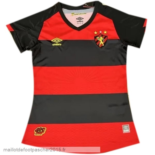 Maillot Foot Achat Domicile Maillot Femme Recife 2022 2023 Rouge Noir