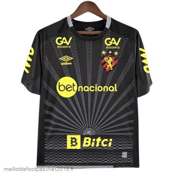 Maillot Foot Achat Thailande Gardien Maillot Recife 2022 2023 Noir