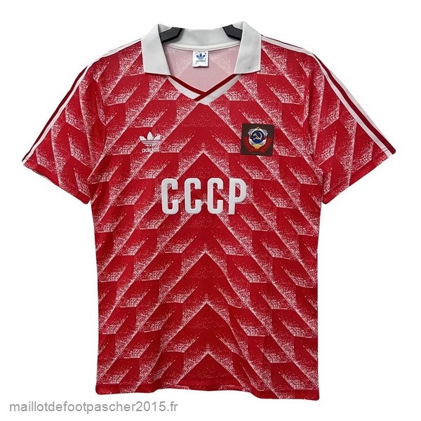 Maillot Foot Achat Domicile Maillot Rusia Rétro 1987 1988 Rouge