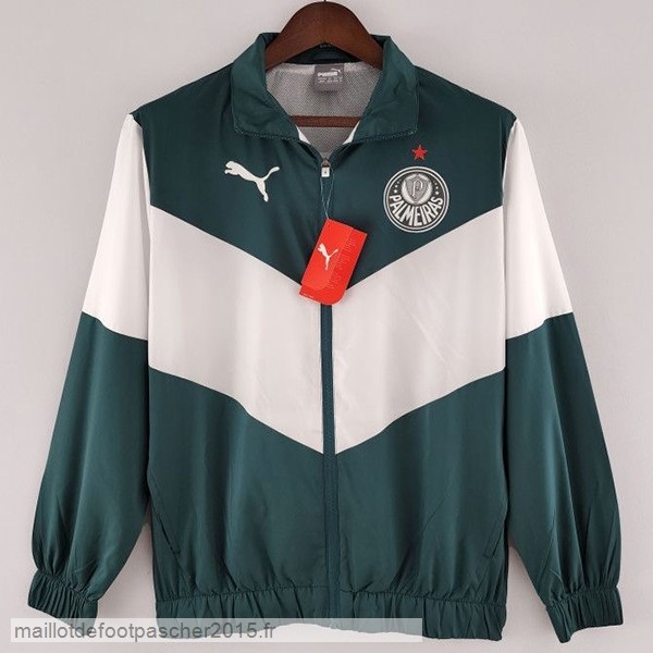 Maillot Foot Achat Coupe Vent Palmeiras 2022 2023 Vert Blanc