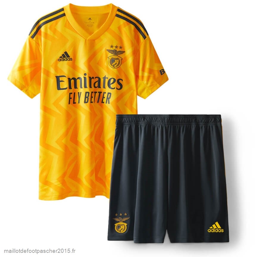 Maillot Foot Achat Exterieur Conjunto De Enfant Benfica 2022 2023 Jaune