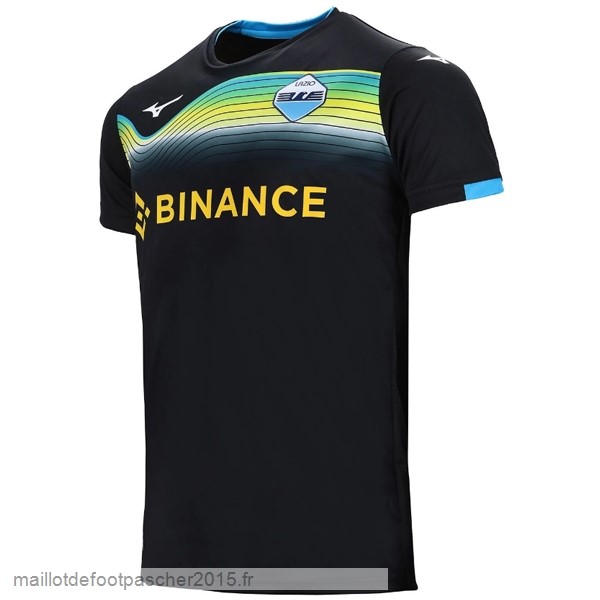 Maillot Foot Achat Thailande Exterieur Maillot Lazio 2022 2023 Noir