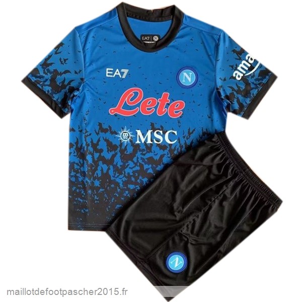 Maillot Foot Achat Spécial Conjunto De Enfant Napoli 2022 2023 Bleu