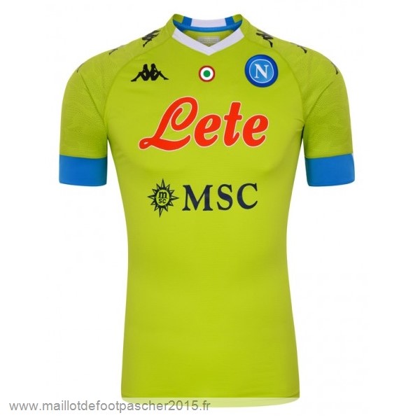 Maillot Foot Achat Exterieur Maillot Gardien Napoli 2020 2021 Vert