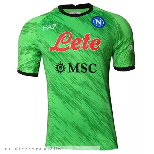 Maillot Foot Achat Thailande Gardien Maillot Napoli 2022 2023 Vert