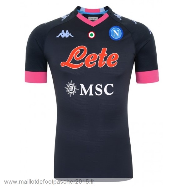 Maillot Foot Achat Third Maillot Napoli 2020 2021 Noir