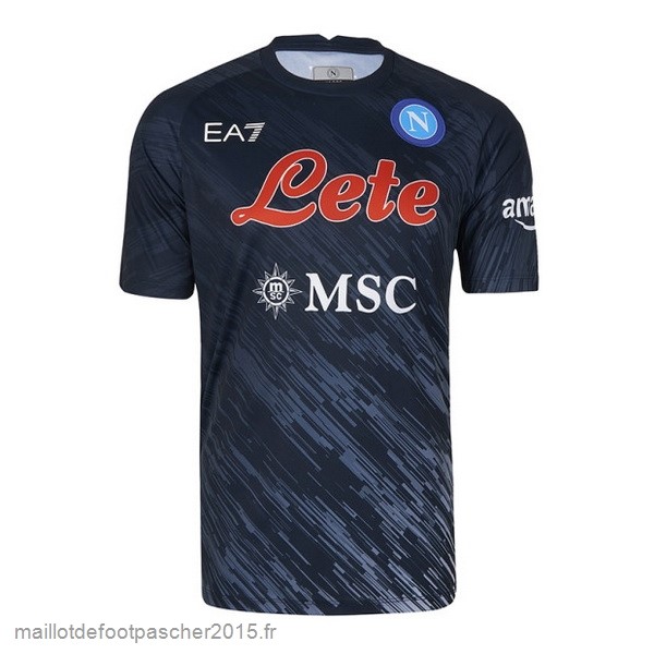 Maillot Foot Achat Third Maillot Napoli 2022 2023 Noir