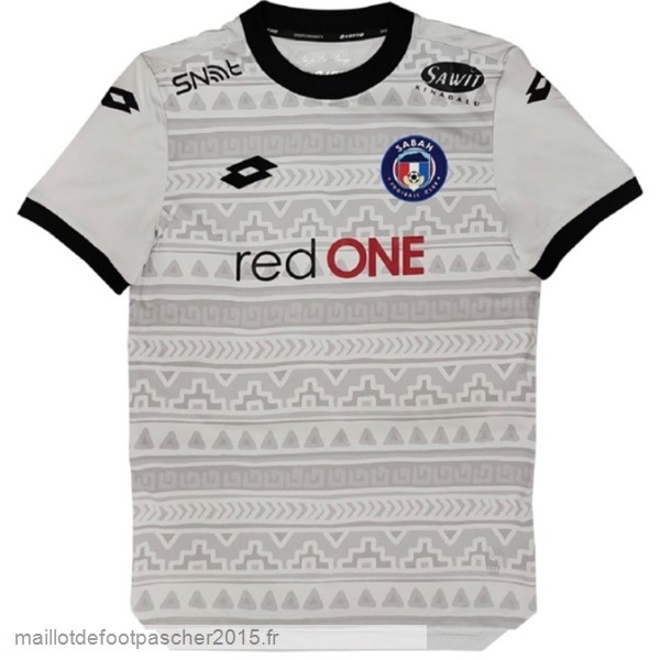 Maillot Foot Achat Thailande Gardien Maillot Sabah 2022 2023 Blanc