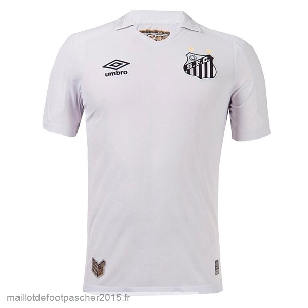 Maillot Foot Achat Thailande Domicile Maillot Santos 2022 2023 Blanc