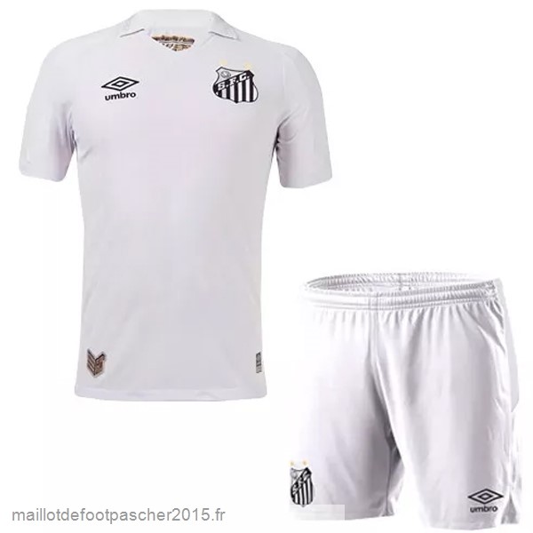 Maillot Foot Achat Domicile Conjunto De Enfant Santos 2022 2023 Blanc