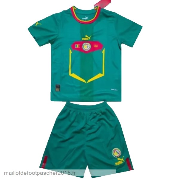 Maillot Foot Achat Exterieur Conjunto De Enfant Sénégal 2022 Vert