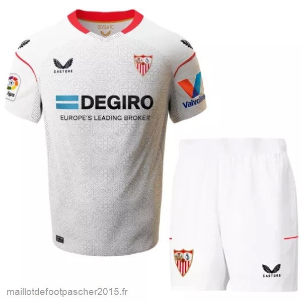 Maillot Foot Achat Domicile Conjunto De Enfant Sevilla 2022 2023 Blanc