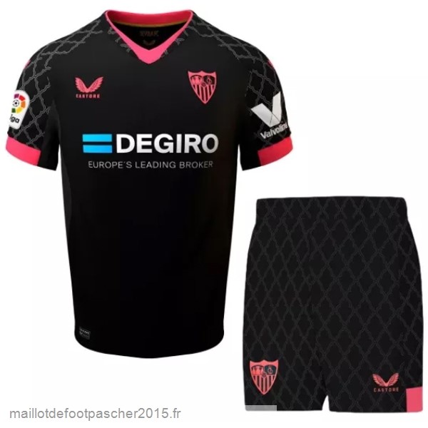 Maillot Foot Achat Third Conjunto De Enfant Sevilla 2022 2023 Noir