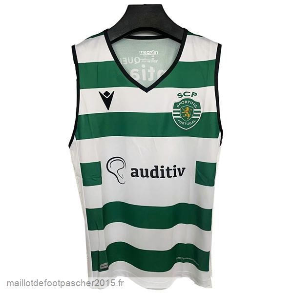 Maillot Foot Achat Maillot Sans Manches Lisboa 2021 2022 Vert