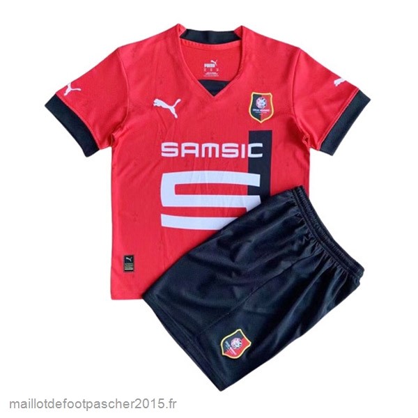 Maillot Foot Achat Domicile Conjunto De Enfant Stade Rennais 2022 2023 Rouge