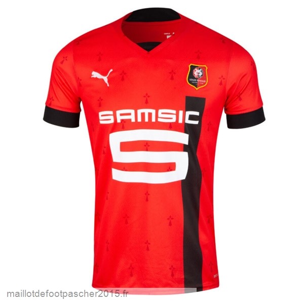 Maillot Foot Achat Thailande Domicile Maillot Stade Rennais 2022 2023 Rouge