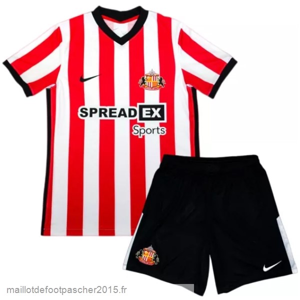 Maillot Foot Achat Domicile Conjunto De Enfant Sunderland 2022 2023 Rouge Blanc