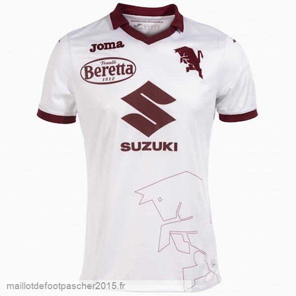 Maillot Foot Achat Thailande Exterieur Maillot Torino 2022 2023 Blanc