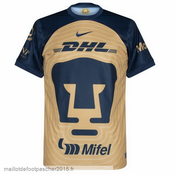 Maillot Foot Achat Thailande Exterieur Maillot UNAM Pumas 2022 2023 Jaune