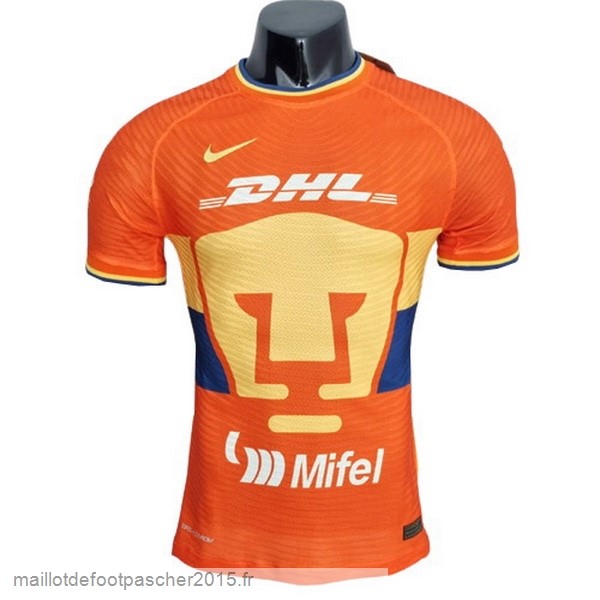 Maillot Foot Achat Third Joueurs Maillot UNAM Pumas 2022 2023 Orange