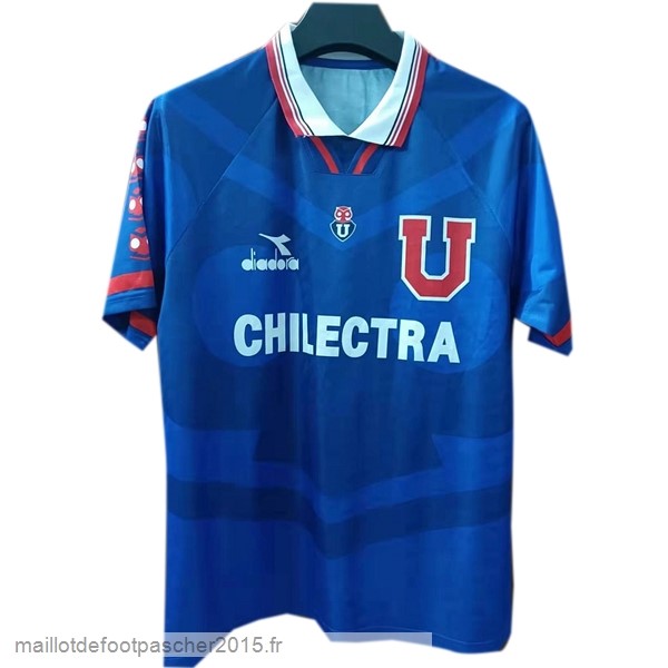 Maillot Foot Achat Domicile Maillot Universidad De Chili Rétro 1996 Bleu