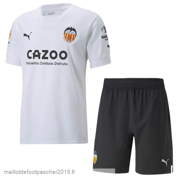 Maillot Foot Achat Domicile Conjunto De Enfant Valencia 2022 2023 Blanc