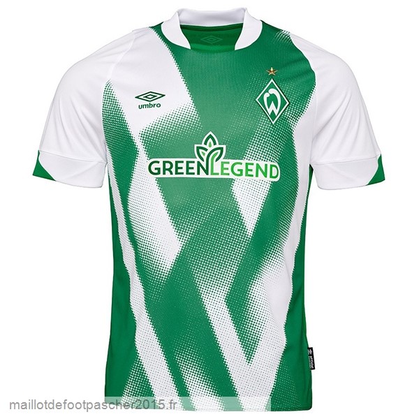 Maillot Foot Achat Thailande Domicile Maillot Werder Bremen 2022 2023 Vert