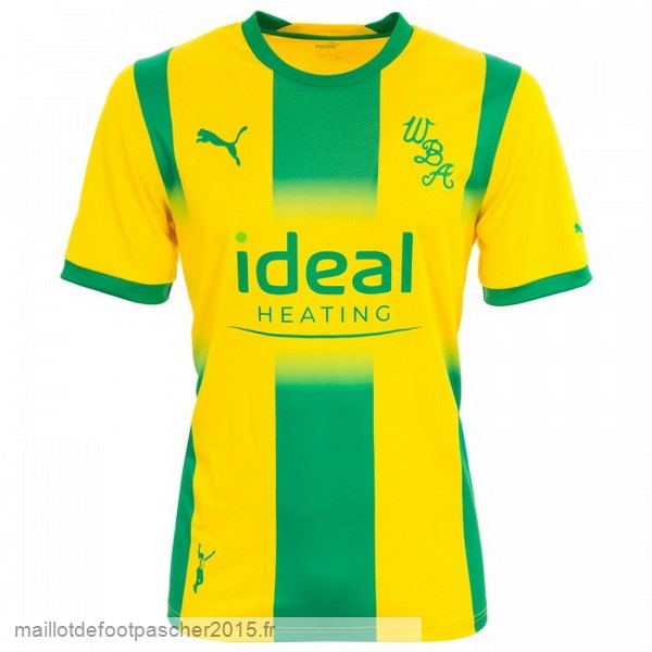 Maillot Foot Achat Thailande Exterieur Maillot West Brom 2022 2023 Jaune