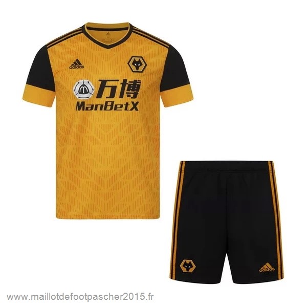 Maillot Foot Achat Domicile Conjunto De Enfant Wolves 2020 2021 Jaune